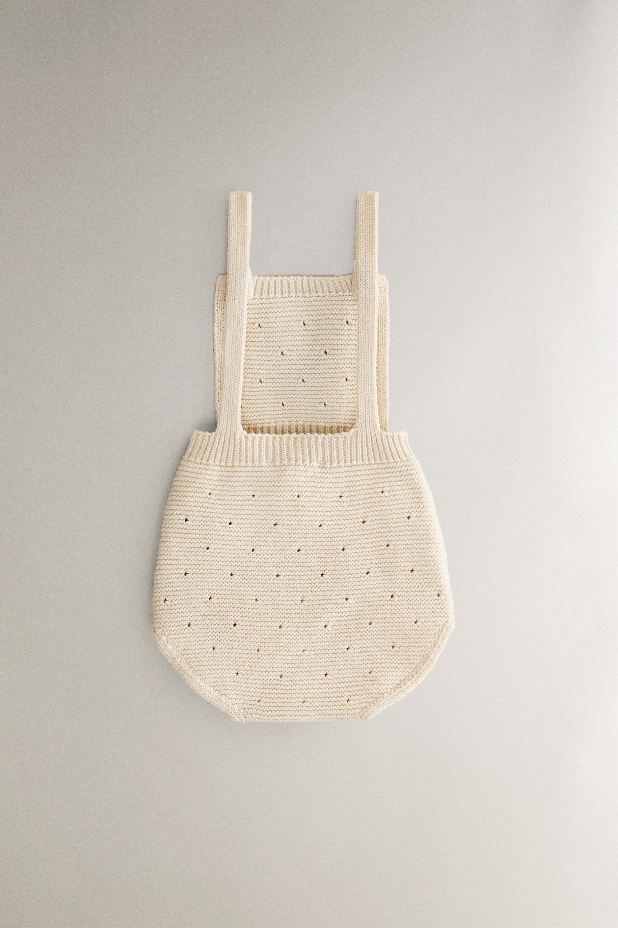 CHUNKY KNIT BABY ROMPER